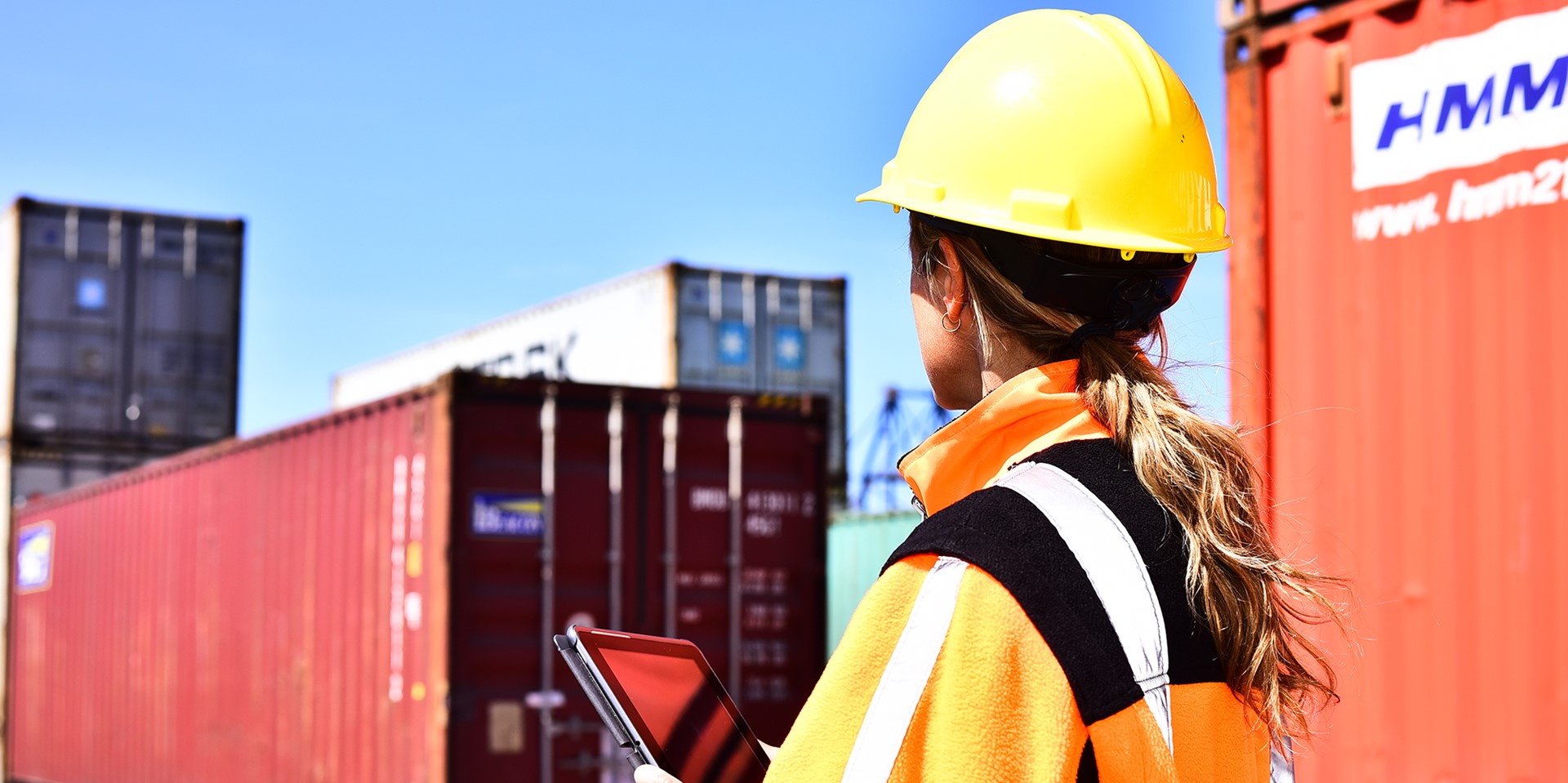 Hero Werken in de haven
